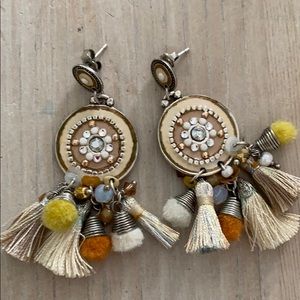GAS Bijoux silver with tassel and beads